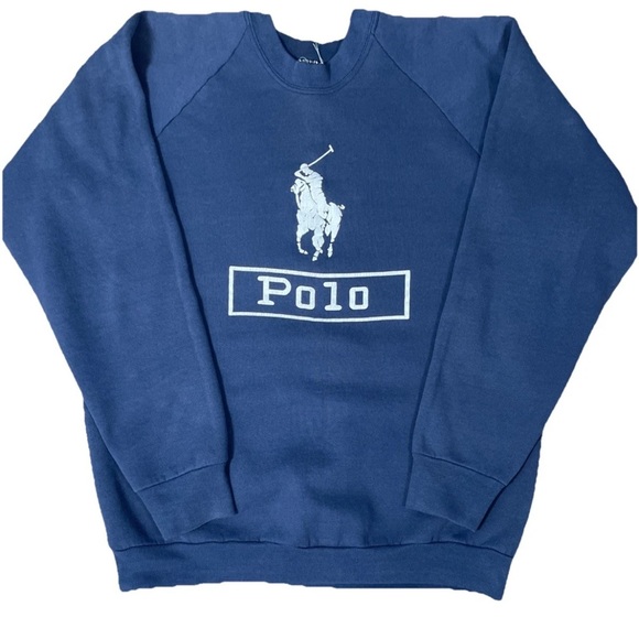 Fruit of the Loom Other - Vintage Crewneck Sweatshirt Polo Logo Fruit Of The Loom 80S 90S USA Size XL